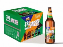 抖青春啤酒640毫升*12瓶/箱全国招商中